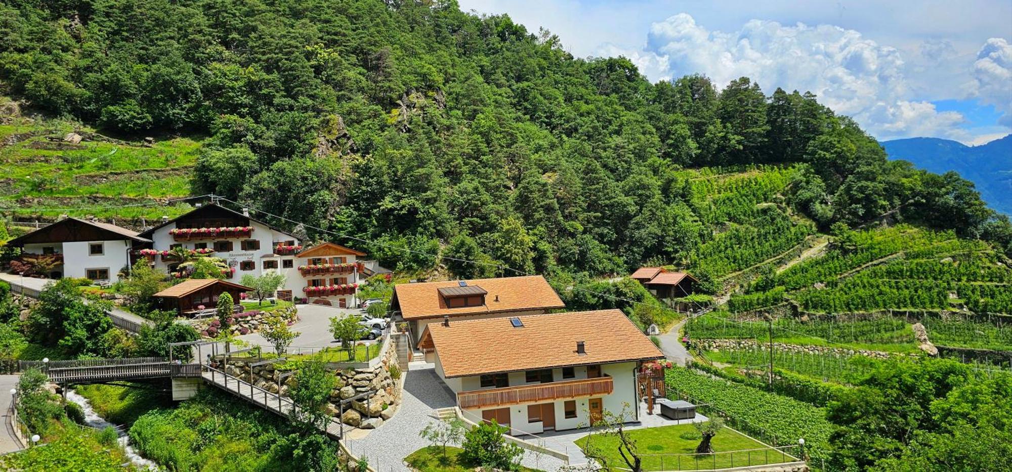 Residence Blumenthalerhof Lagundo Exterior foto